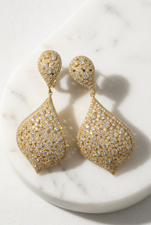 Arabian Nights Earrings Gold