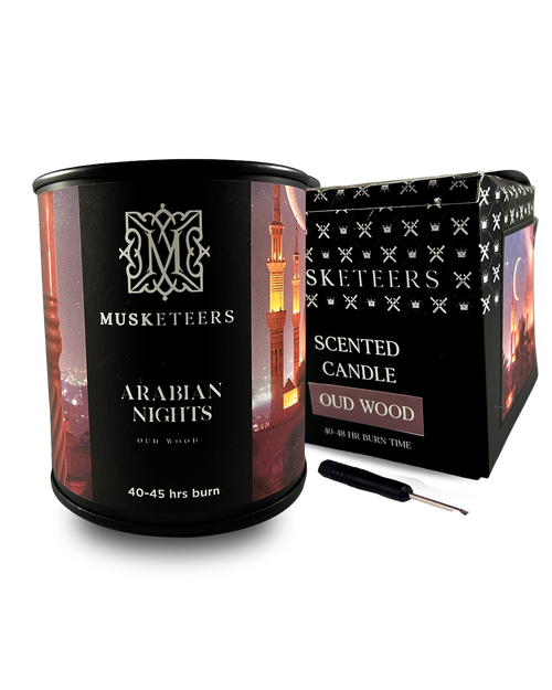 Arabian Nights - Oud Candle UK – Arabian Nights Luxury Masculine Candle